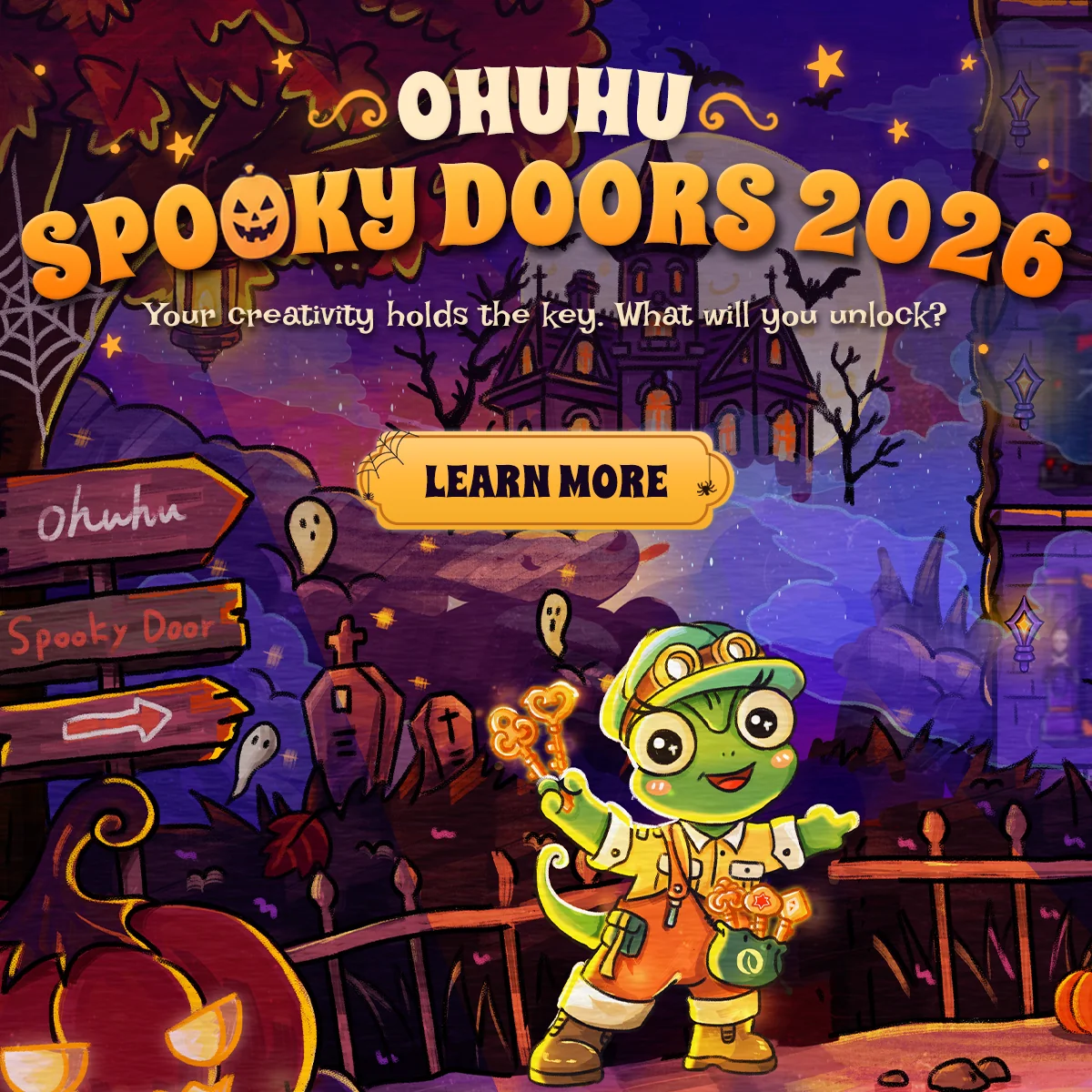 Spooky Doors 万圣节活动